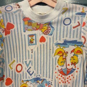 60s nightie, era of love and flower children, adorable, S,